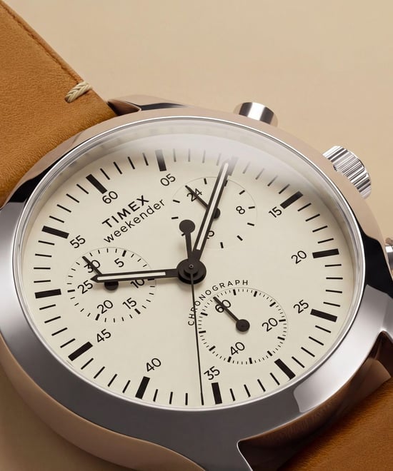 Timex Weekender New England Heren Horloge Bruin TW2Y85000 - Image 6
