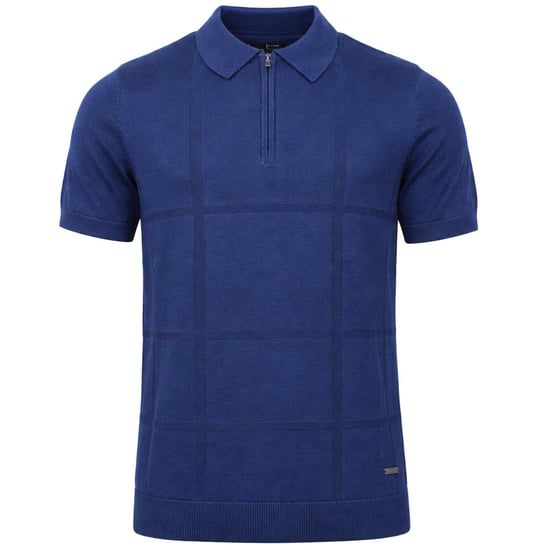 Bench Navaro Mens Navy Polo Shirt - Image 1