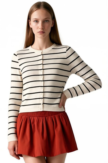 Dames Gebreide Cardigan - Image 1