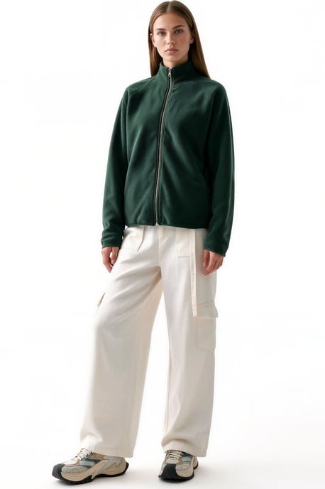 Women's Zipper Cardigan - Image 4