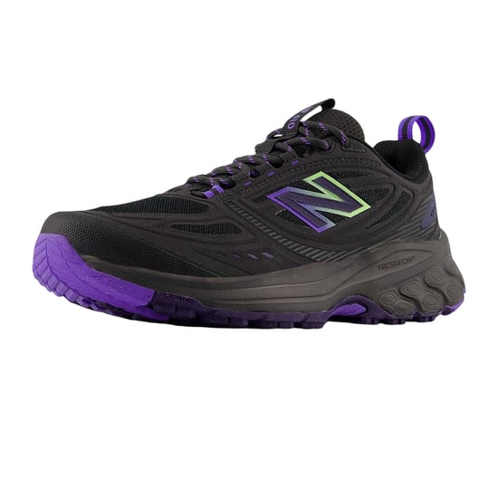 New Balance Mens 410 Trail Mesh Running Trainers (Black/Electric) - Image 4