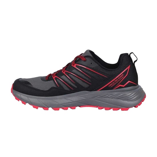 Karrimor Ortholite-sportschoenen voor heren (Zwart/Grijs/Rood) - Image 3