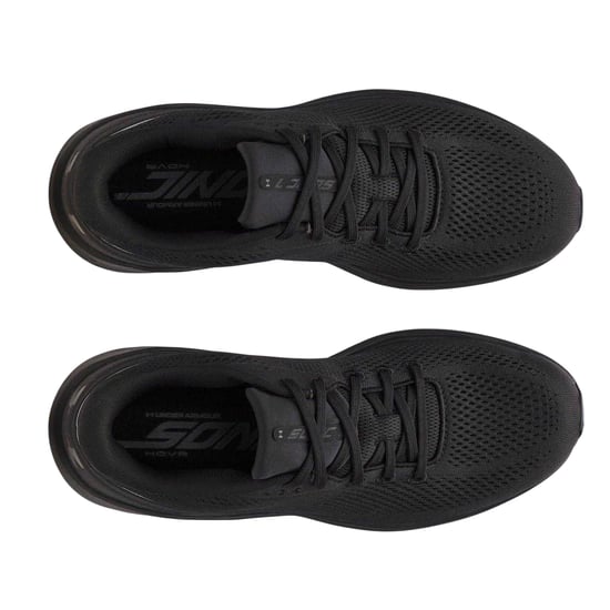 Under Armour Mens Infinite Pro 2 Trainers (Black/Grey) - Image 2