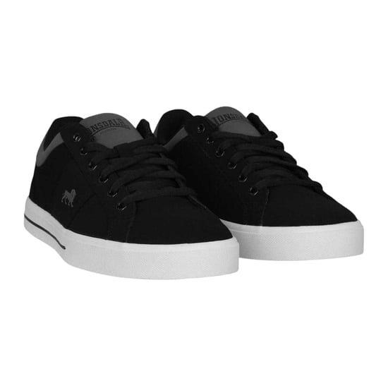 Lonsdale Latimer leren sportschoenen voor heren (Zwart) - Image 4