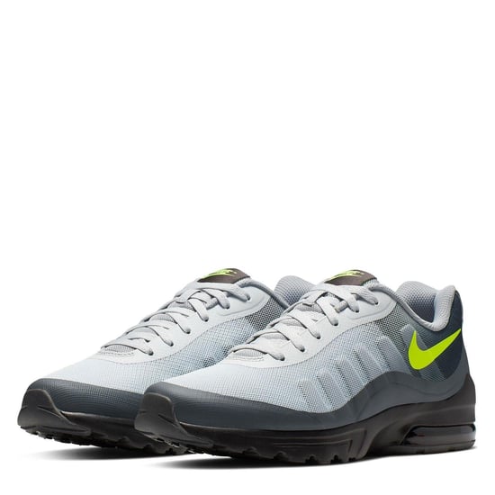 Nike Heren Air Max Trainers (Zwart/Volt/Grijs) - Image 4