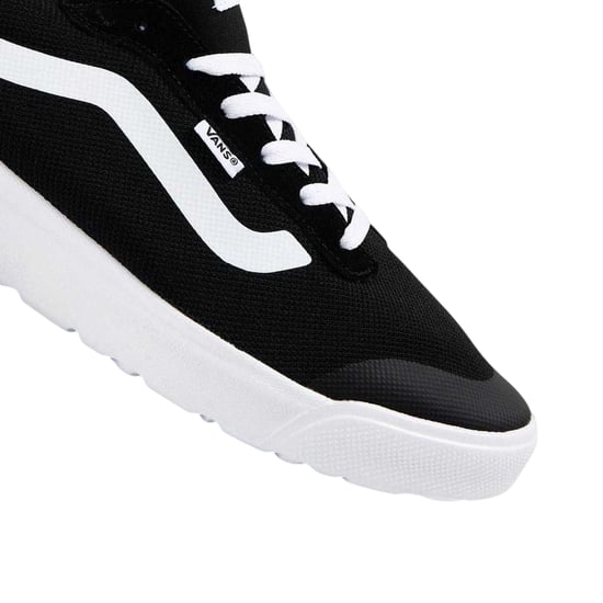 Vans Mens Side Stripe Canvas Trainers (Black) - Image 3