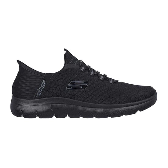 Skechers Mens Summits - High Range Slip-In Trainers (Triple Black) - Image 1