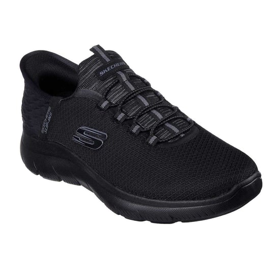 Skechers Mens Summits - High Range Slip-In Trainers (Triple Black) - Image 5