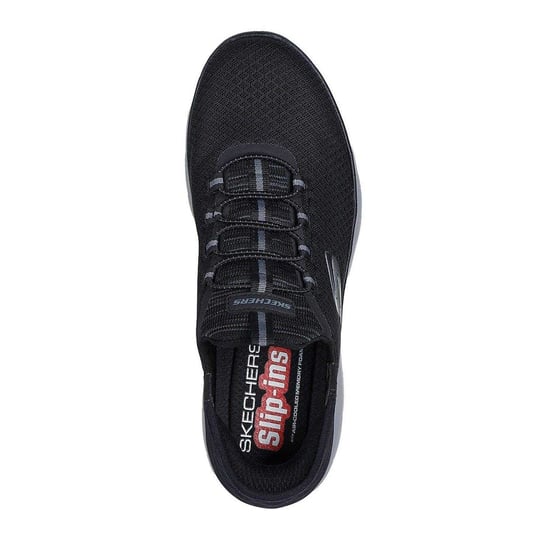 Skechers Mens Summits - High Range Slip-In Trainers (Black) - Image 3