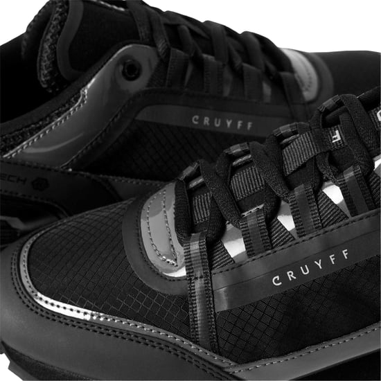 Cruyff Mens Spectra Hex-Tech Trainers (Black) - Image 5