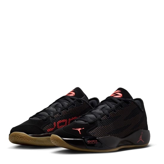 Nike Luka 77 basketbalschoenen voor heren (Zwart/Infrarood) - Image 4