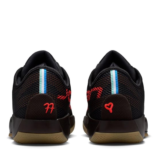 Nike Luka 77 basketbalschoenen voor heren (Zwart/Infrarood) - Image 5