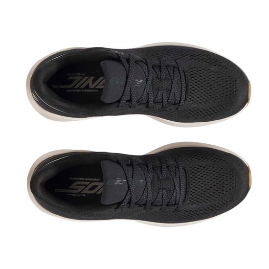 Under Armour Mens Infinite Pro 2 Trainers (Black/Stone) - Image 2
