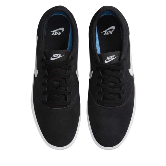 Nike Lage suède herenschoenen van Charge (Zwart, Wit) - Image 4