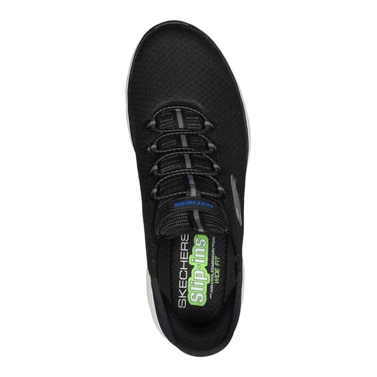 Skechers Mens Summits - High Range Slip-In Trainers (Black/White) - Image 3