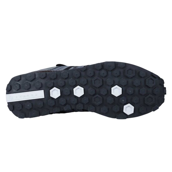 Cruyff Mens Fearia Synthetic Leather Trainers (Black) - Image 4