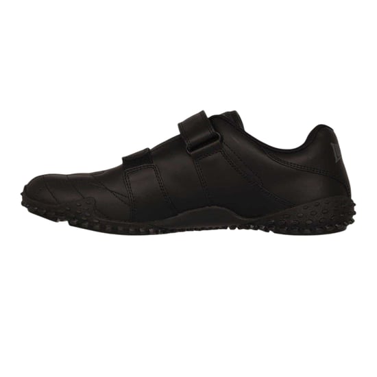 Lonsdale Mens Fulham Leather Trainers (Black) - Image 3