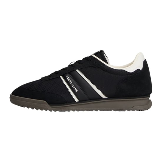 Tommy Jeans Lage hardloopschoenen met veters voor heren (Zwart, Wit) - Image 2