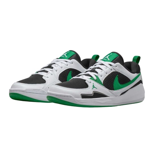 Nike Air Jordan CMFT Era leren basketbalschoenen voor heren (Zwart, Groen, Wit) - Image 4