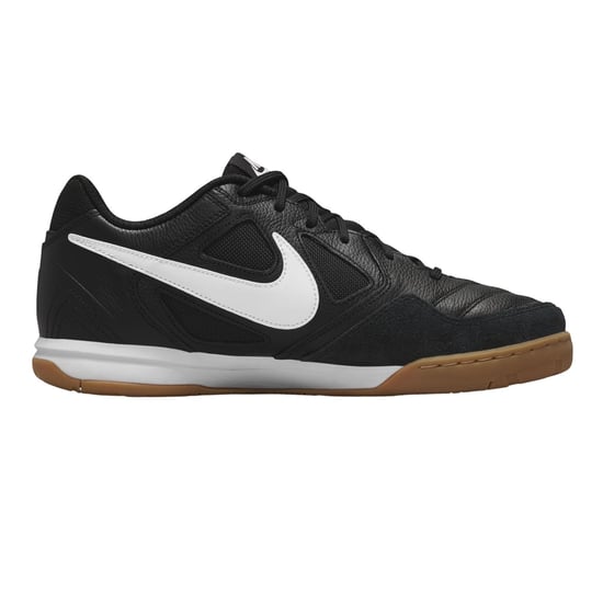 Nike Mens Gato Classic Leather Indoor Football Shoes (Black/White) - Image 1