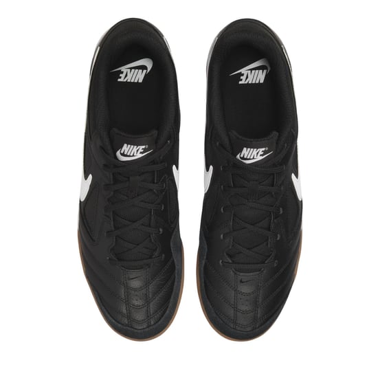 Nike Mens Gato Classic Leather Indoor Football Shoes (Black/White) - Image 4