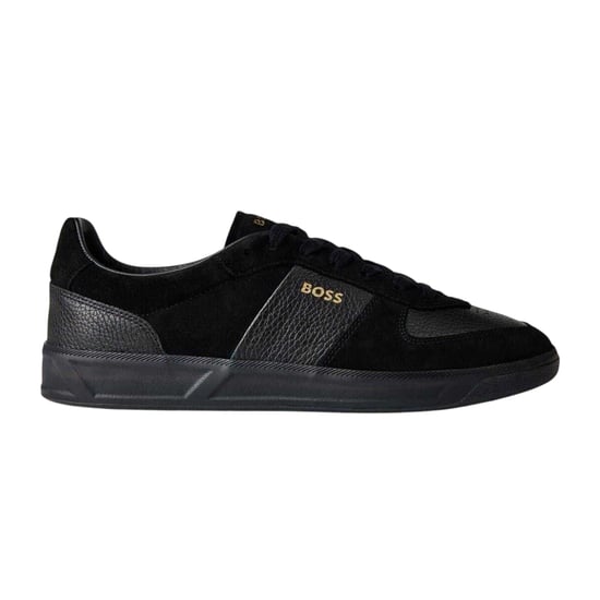 Boss Heren Brandon Suede Trainers (Zwart) - Image 2