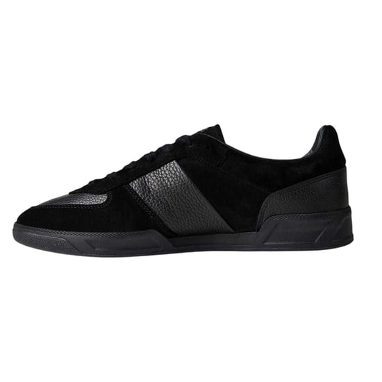 Boss Heren Brandon Suede Trainers (Zwart) - Image 4