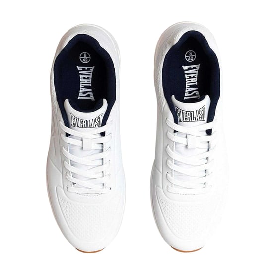 Everlast Mens Kaiso Embossed Running Trainers (White) - Image 3