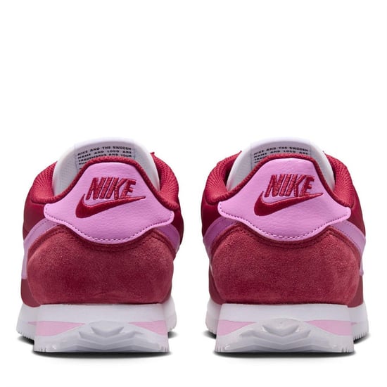 Nike Womens/Ladies Cortez Suede Trainers (Red/Pink) - Image 4