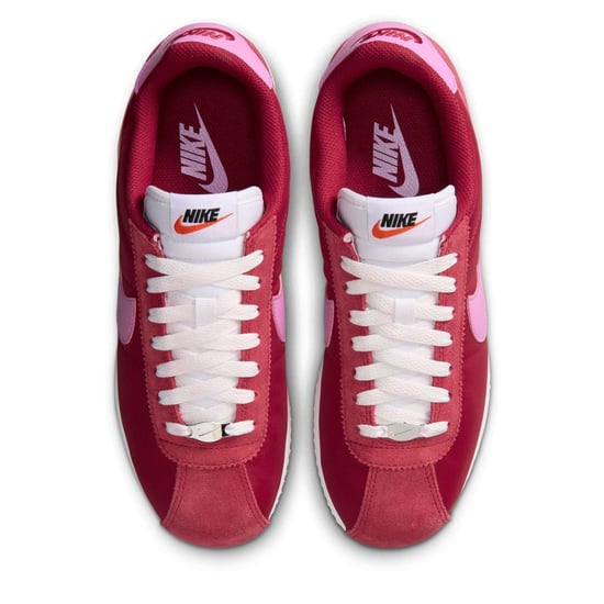 Nike Womens/Ladies Cortez Suede Trainers (Red/Pink) - Image 5