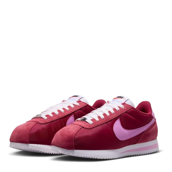 Nike Womens/Ladies Cortez Suede Trainers (Red/Pink) - Image 6