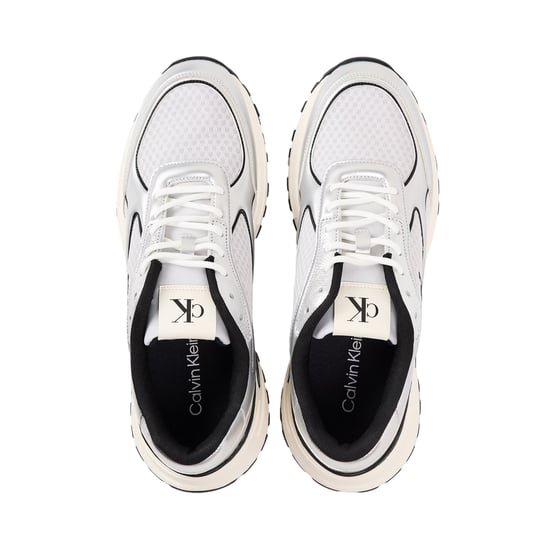 Calvin Klein Mens Hiking Shoes (White) - Image 3