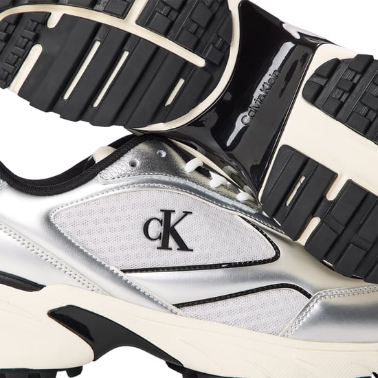 Calvin Klein Mens Hiking Shoes (White) - Image 4