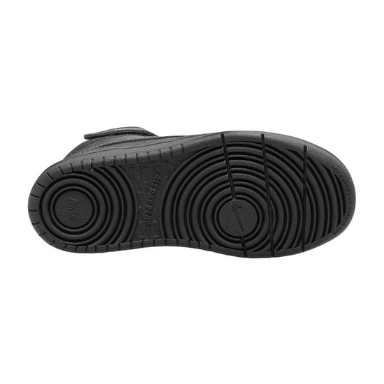 Nike Hoge sneakers voor jongens van Court Borough (Drievoudig zwart) - Image 4