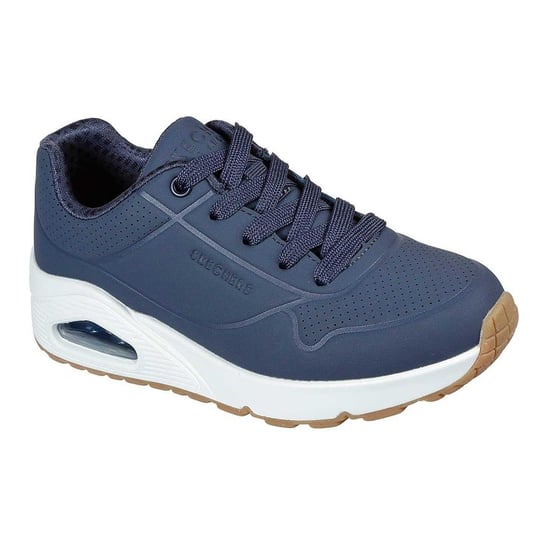 Skechers Uno Stand On Air-trainers voor kinderen (Marine, Wit) - Image 5