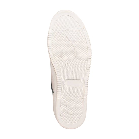 Firetrap Mens Wolf Leather Cushioned Trainers (White) - Image 4