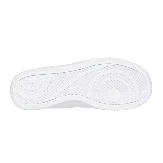 Skechers Womens/Ladies Court Leather Trainers (White) - Image 4
