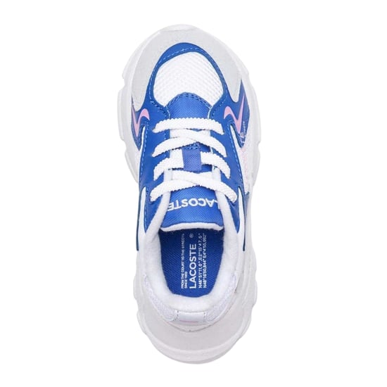 Lacoste Childrens/Kids L003 Neo Suede Chunky Flat Trainers (Light Blue) - Image 3