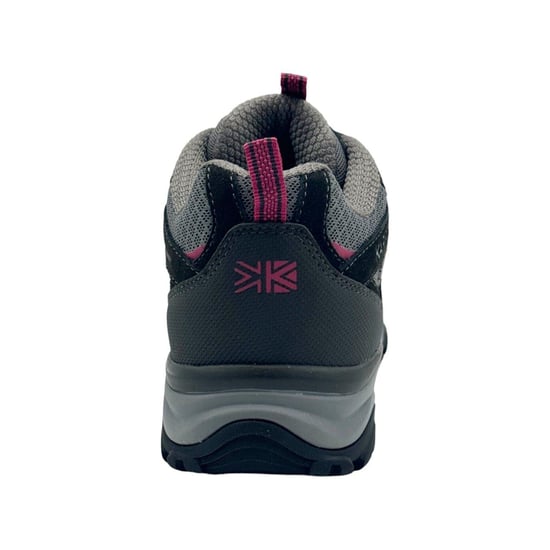 Karrimor Womens/Ladies Mount Waterproof Walking Shoes (Black/Pink) - Image 4