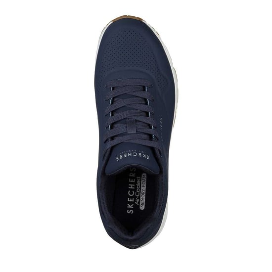 Skechers Mens Uno Stand On Air Skech-Air Trainers (Navy) - Image 3