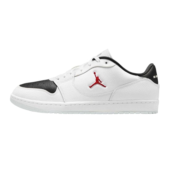 Nike Air Jordan Court Connect leren sportschoenen voor heren (Wit, Rood, Zwart) - Image 2