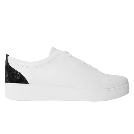 FitFlop Crysta-leren schoenen voor dames (Wit) - Image 1