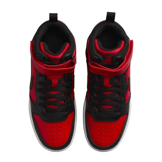 Nike Hoge sneakers voor jongens van Boys Court Borough (Rood, Zwart) - Image 4