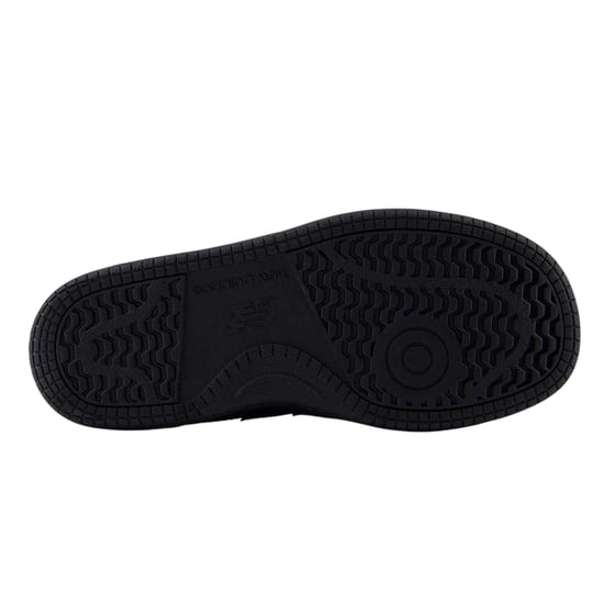 New Balance Childrens/Kids 480 Leather Flat Trainers (Triple Black) - Image 3