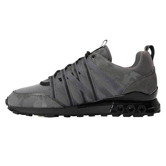 Cruyff Fearia Hex-Tech-sportschoenen voor heren (Grijs/Zwart) - Image 2
