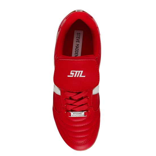 Steve Madden Metallic sportschoenen voor dames (Rood) - Image 4