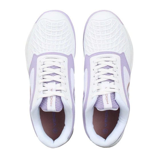 KooGa Netbalschoenen voor dames (Wit/siliconen) - Image 4