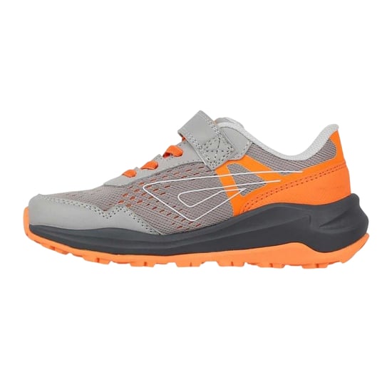 Karrimor Tempo Trail-trainingsschoenen voor jongens (Grijs/Oranje) - Image 3