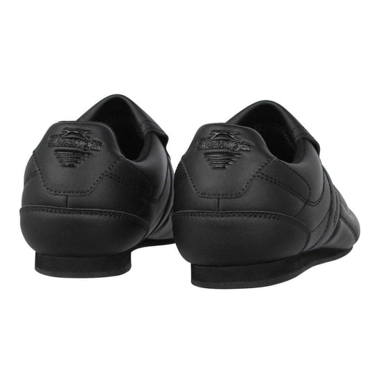 Slazenger Leren platte sportschoenen voor kinderen van het merk Warrior (Zwart/Kool) - Image 2