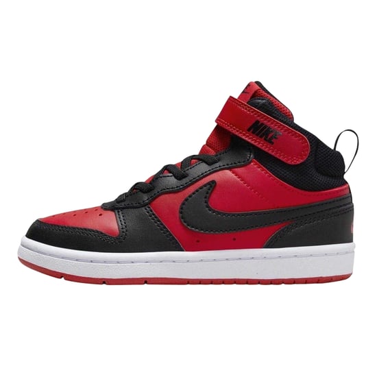 Nike Hoge sneakers voor jongens van Court Borough (Rood, Zwart) - Image 2
